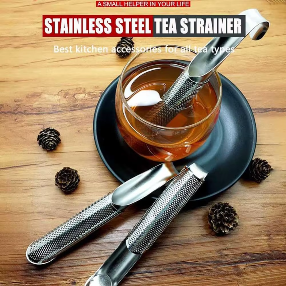 Globetrek° TeaStrainer 1+1 GRATIS: Luxe Hoogwaardig Infuser Thee Zeef