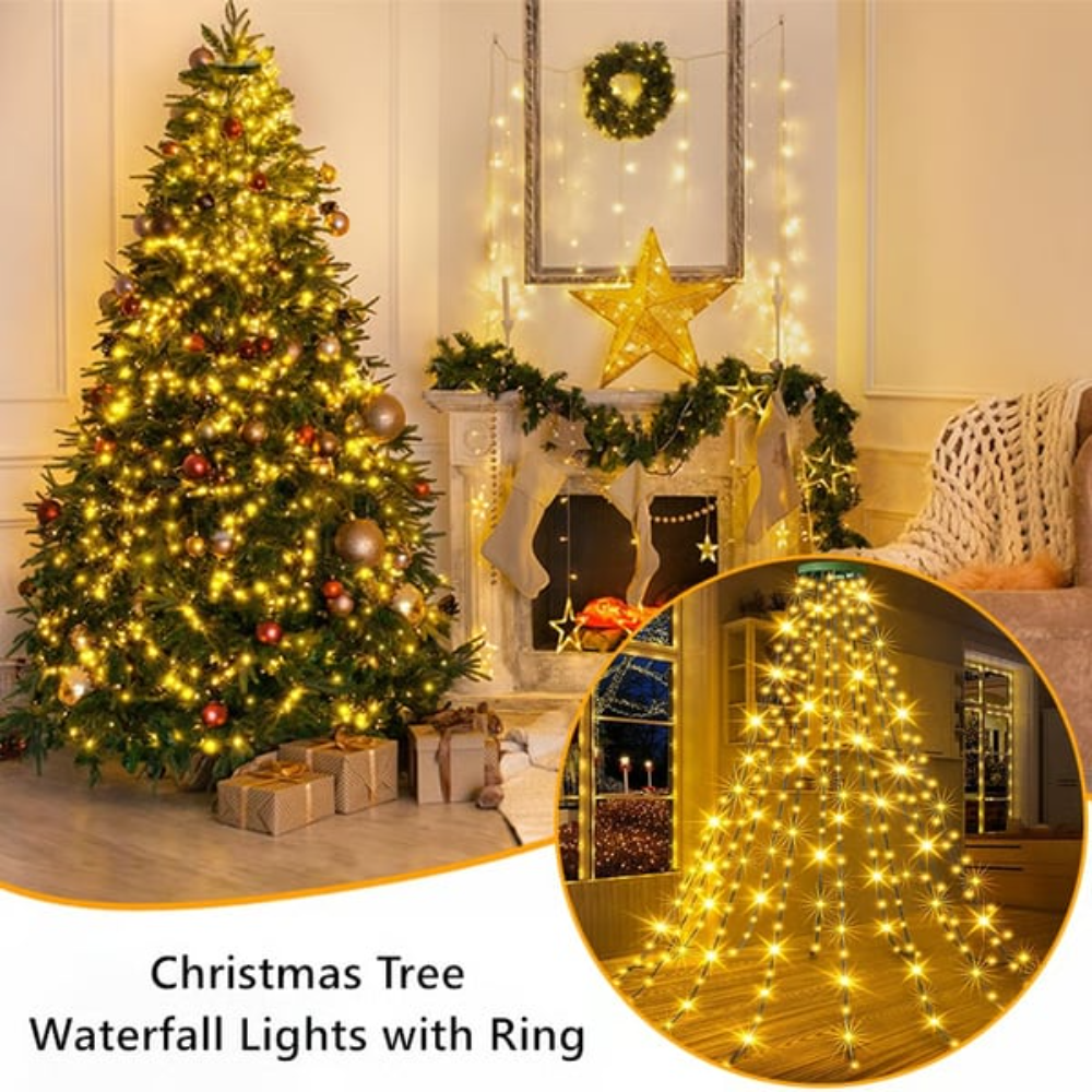 Ledsen™ WaterfallLight: Verbazingwekkend Slim Schitterend Kerstmis Waterval Licht