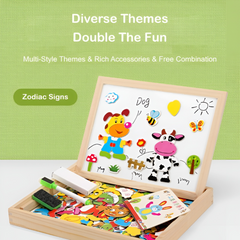 Kletshuts™ SketchBoard: Leuk Interactief Kinderen Magnetisch Schets Bord