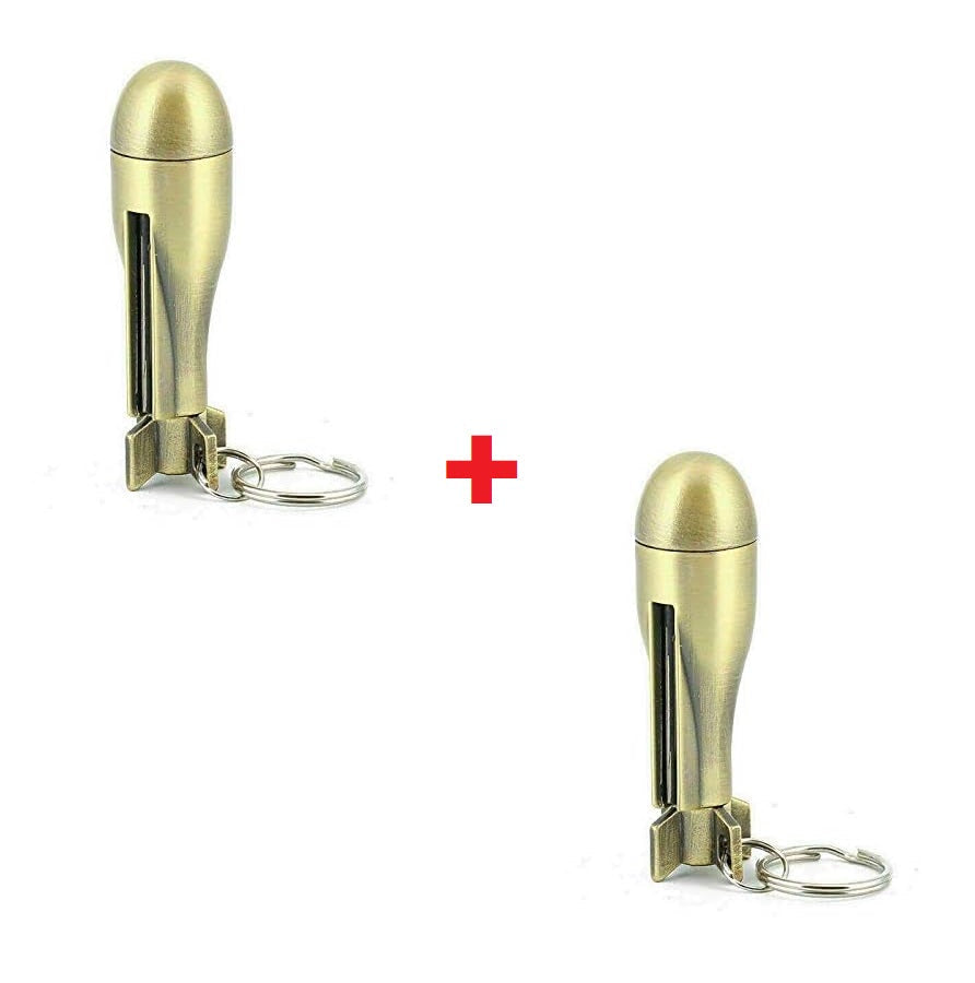 LighterKeychain 1+1 GRATIS: Premium Kwaliteit Lichter Sleutelhanger Vuur Starter