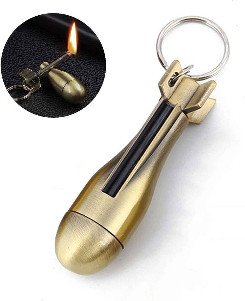 LighterKeychain 1+1 GRATIS: Premium Kwaliteit Lichter Sleutelhanger Vuur Starter