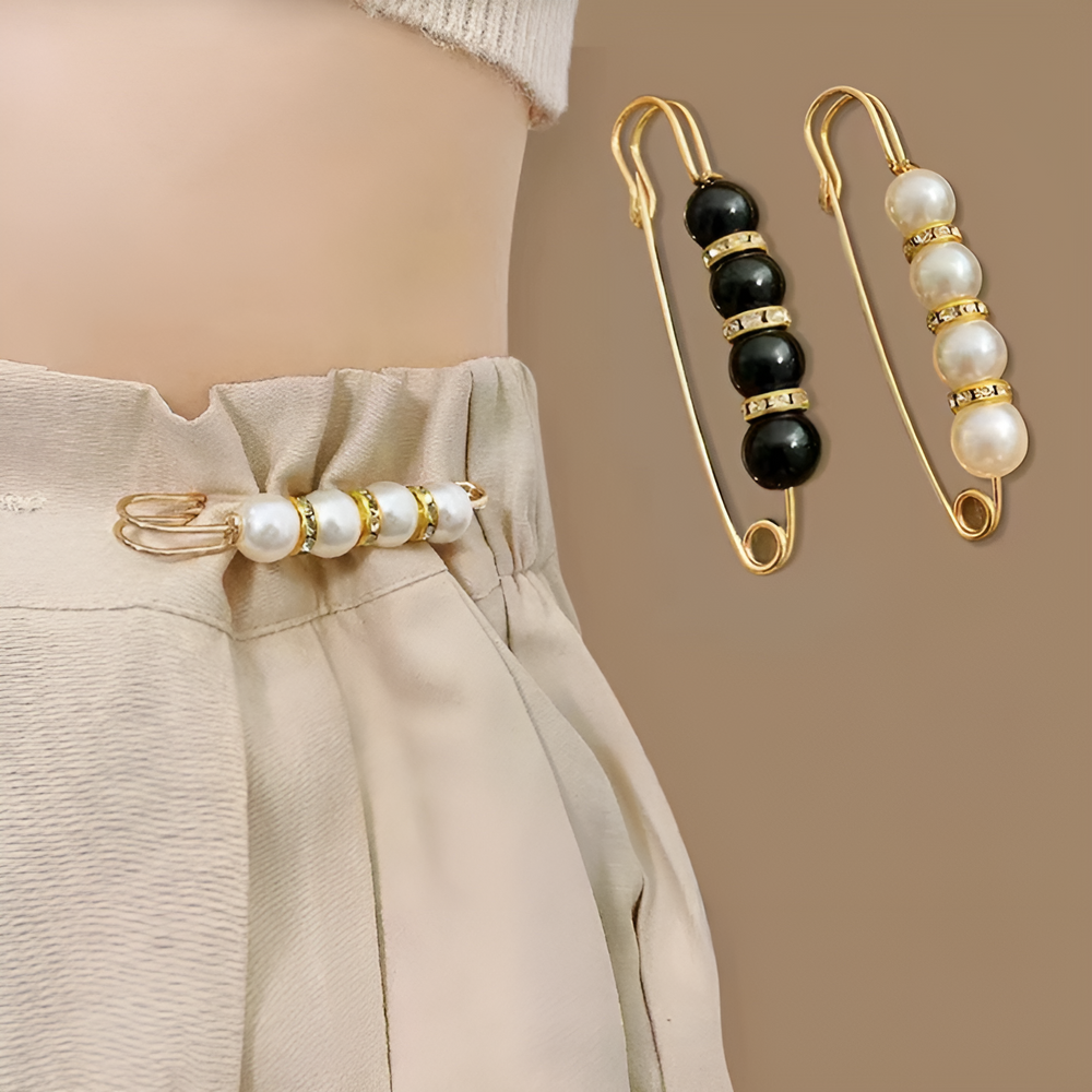 Jewelance™ BroochPin 1+1 GRATIS: Elegant Stijlvol Parel Veiligheid Speld Broches Set