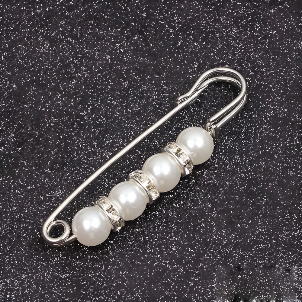 Jewelance™ BroochPin 1+1 GRATIS: Elegant Stijlvol Parel Veiligheid Speld Broches Set