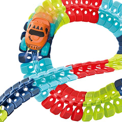 Kletshuts™ RaceTrack: Educatief Leuk Creatief Flexibel Race Auto Baan