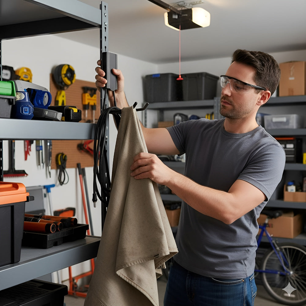 GlideHold® MagnetHook: Veelzijdig Zwaar Duty Wand Magneet Haak Houder