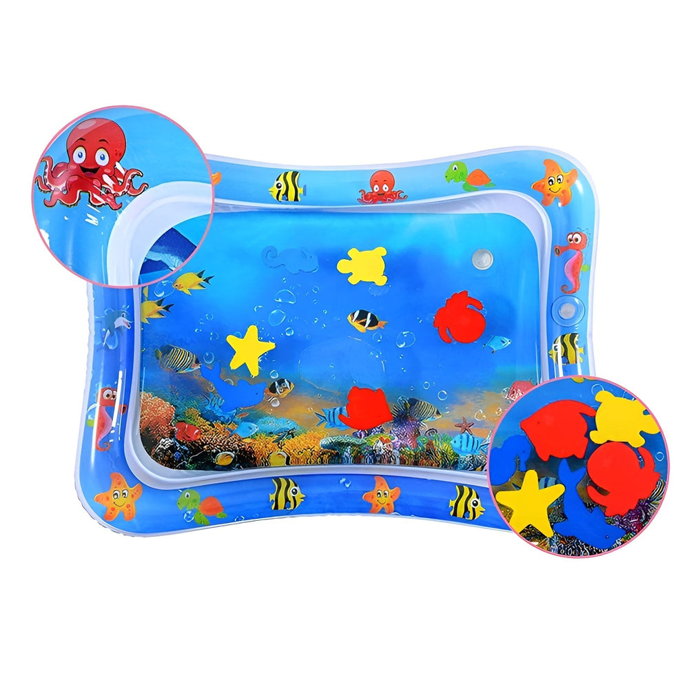 Kletshuts™ BabyMat: Opblaasbaar Water Baby Speel Mat