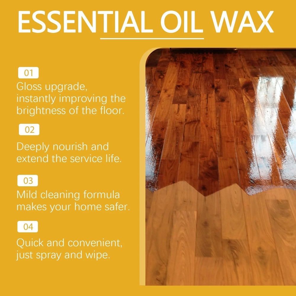 WoodWax: Snelle Spray Natuurlijke Bijenwas Bescherming Houtwas