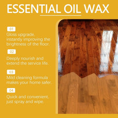 WoodWax: Snelle Spray Natuurlijke Bijenwas Bescherming Houtwas