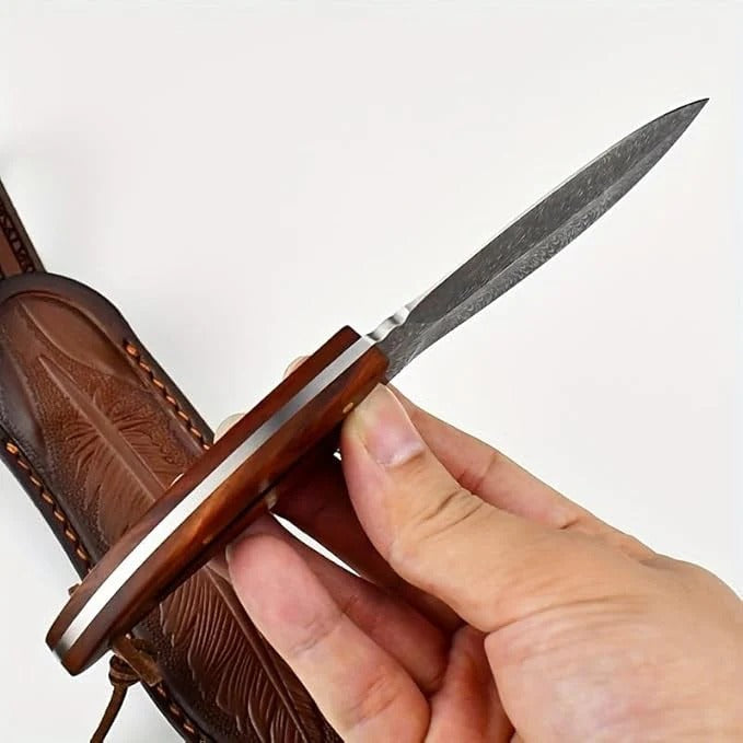 Globetrek° FeatherKnife: Uniek Veer Geïnspireerd Ontwerp Compact Mes