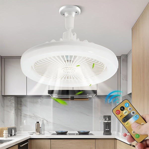 Ledsen™ FanLight: Slimme, Afstandsbedienbare Plafondventilator En Licht In Eén