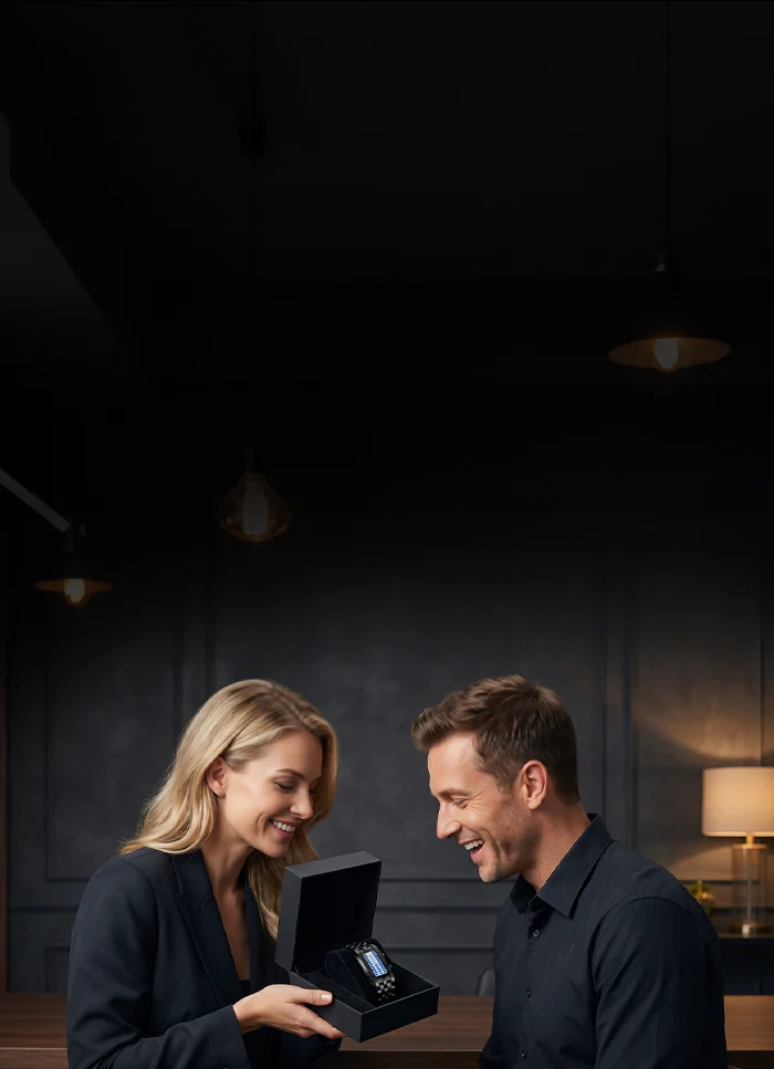 LEDWatch: Futuristische Premium Duurzame Digitale LED Horloge