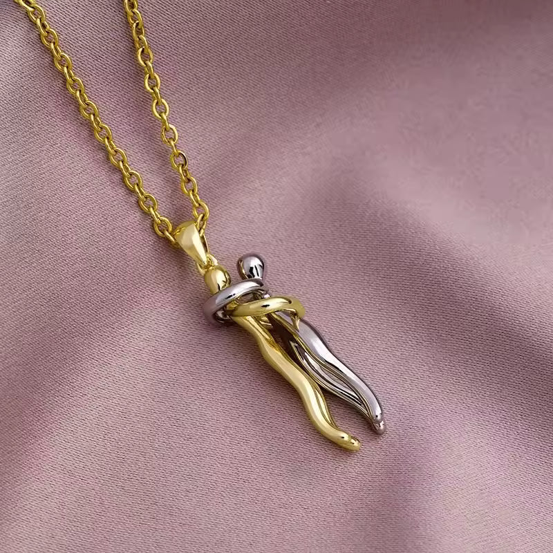 Jewelance™ HugNecklace 1+1 GRATIS - Elegant Symbolisch Knuffel Collier Voor Alledaags Gebruik