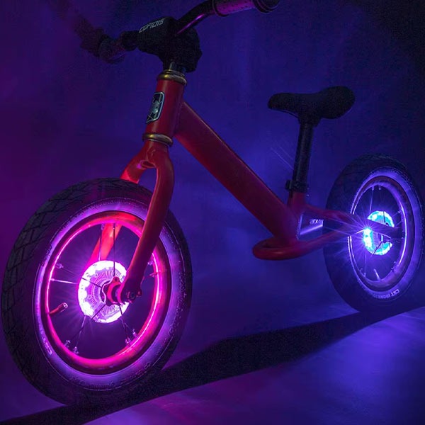 Ledsen™ HubLight: Helder RGB Verlichting Verhoogde Zichtbaarheid Hublicht Voor Fiets