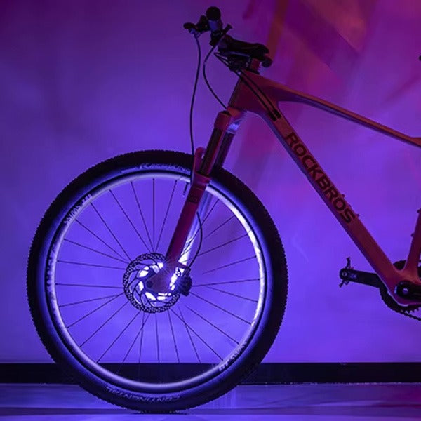 Ledsen™ HubLight: Helder RGB Verlichting Verhoogde Zichtbaarheid Hublicht Voor Fiets