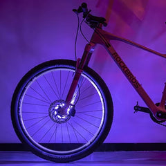 Ledsen™ HubLight: Helder RGB Verlichting Verhoogde Zichtbaarheid Hublicht Voor Fiets