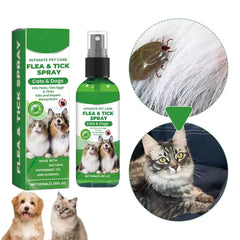 DogCatFri™ PetCare: Zachte, Gemakkelijke En Snelle Vlooien- En Teekenspray Voor Huisdieren