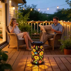 Ledsen™ SunflowerLamp: Zonne-Energie Buiten Zonnebloem Lamp