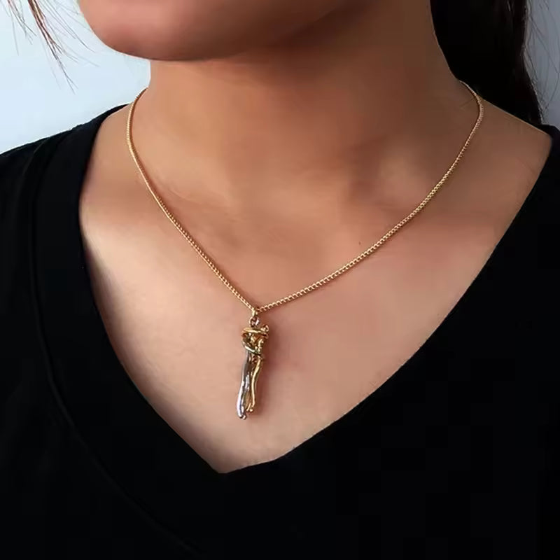 Jewelance™ HugNecklace 1+1 GRATIS - Elegant Symbolisch Knuffel Collier Voor Alledaags Gebruik