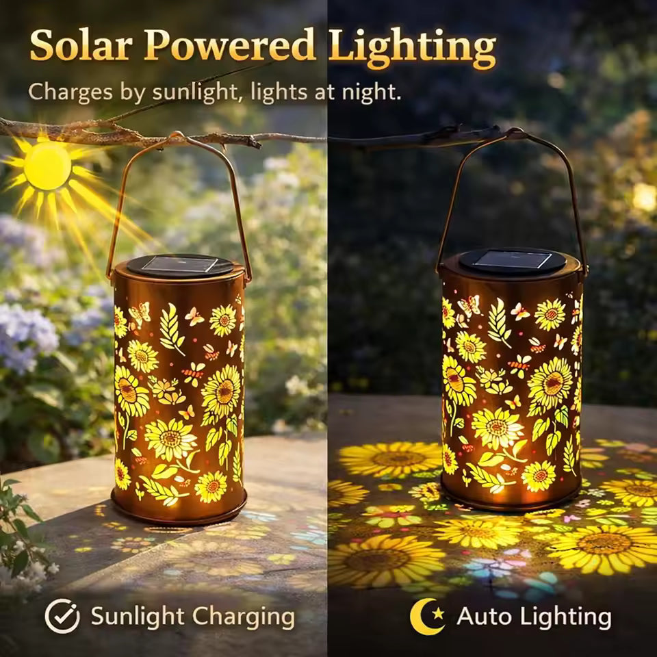 Ledsen™ SunflowerLamp: Zonne-Energie Buiten Zonnebloem Lamp