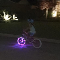 Ledsen™ HubLight: Helder RGB Verlichting Verhoogde Zichtbaarheid Hublicht Voor Fiets
