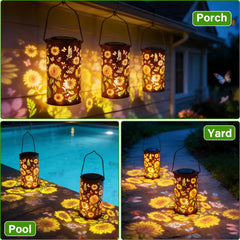 Ledsen™ SunflowerLamp: Zonne-Energie Buiten Zonnebloem Lamp