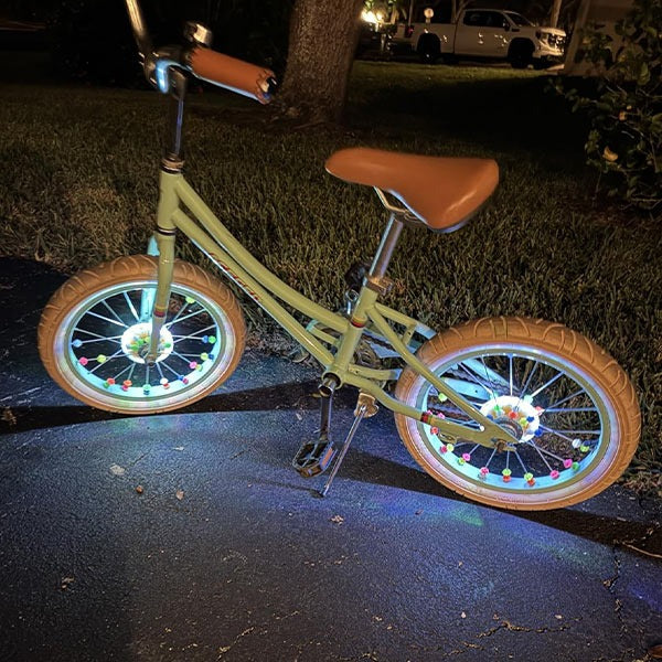 Ledsen™ HubLight: Helder RGB Verlichting Verhoogde Zichtbaarheid Hublicht Voor Fiets