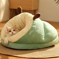 DogCatFri™ ComfyCave: Premium Zachte Ondersteuning Warme Comfortabele Hol Bed Voor Huisdieren
