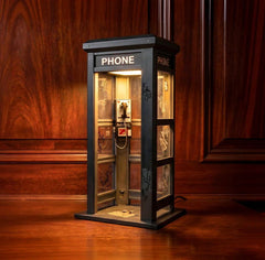Ledsen™ TelephoneLamp: Vintage Miniatuur Telefooncel Lamp
