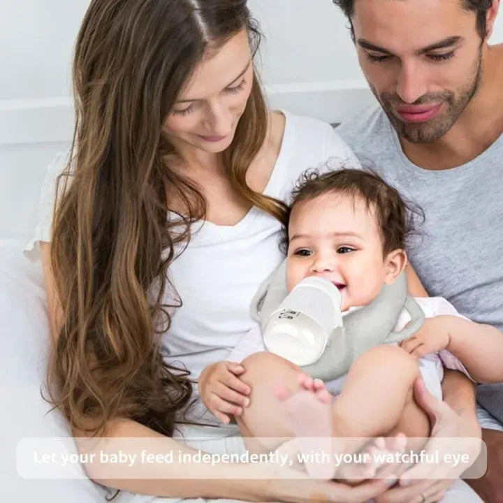 Kletshuts™ FeedingPillow - Betrouwbaar Voedingskussen Voor Zuigelingen Met Fleshouder