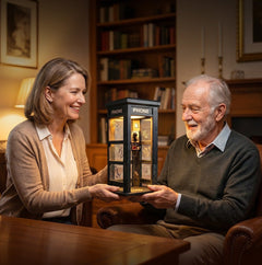 Ledsen™ TelephoneLamp: Vintage Miniatuur Telefooncel Lamp