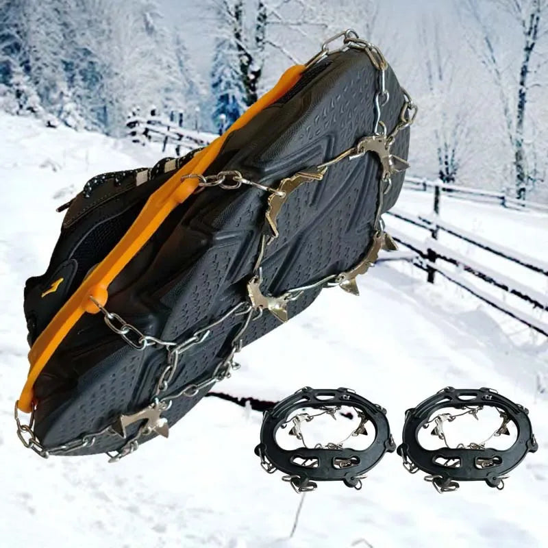 SnowChains – Antislip Aantrekbaar Schoen Sneeuw Voor Veilig Wandelen In De Winter