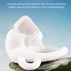 Kletshuts™ FeedingPillow - Betrouwbaar Voedingskussen Voor Zuigelingen Met Fleshouder