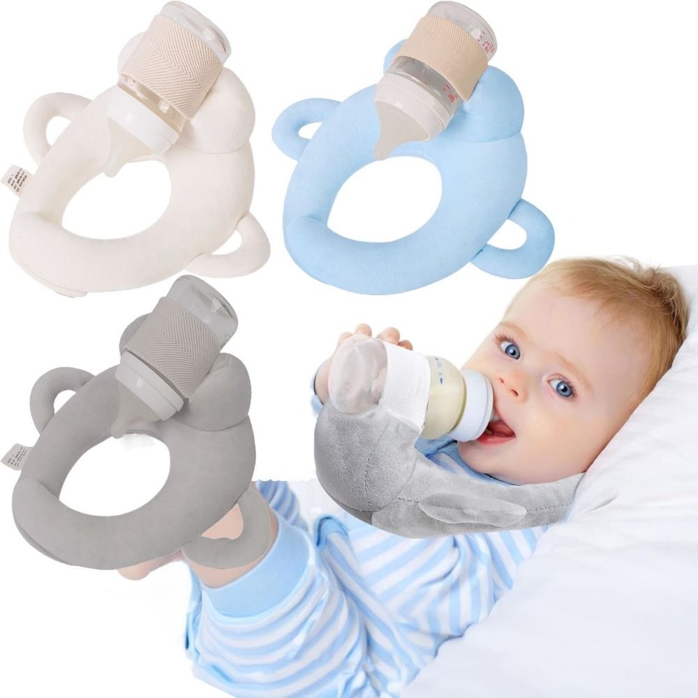 Kletshuts™ FeedingPillow - Betrouwbaar Voedingskussen Voor Zuigelingen Met Fleshouder