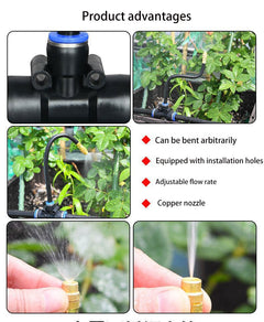 IrrigationSet: Eenvoudig Te Installeren Water Irrigatieset Voor Tuin