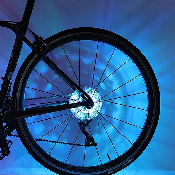 Ledsen™ HubLight: Helder RGB Verlichting Verhoogde Zichtbaarheid Hublicht Voor Fiets