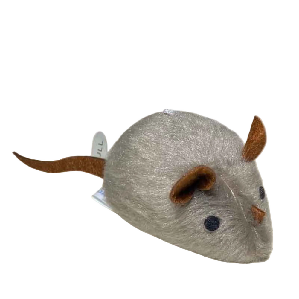 Catfri® SqueakyMouse 1+1 GRATIS: Realistisch Interactief Pluche Kattenspeeltje Piepende Muis