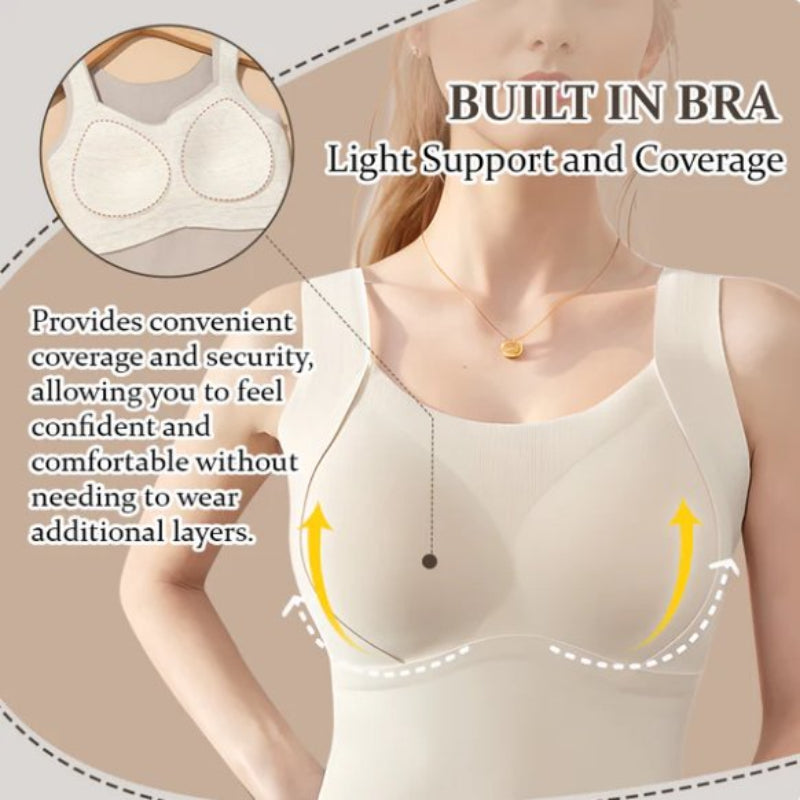 Icone™ SeamlessTank: Strakke Ingebouwde Comfortondersteuning Seamless Tanktop