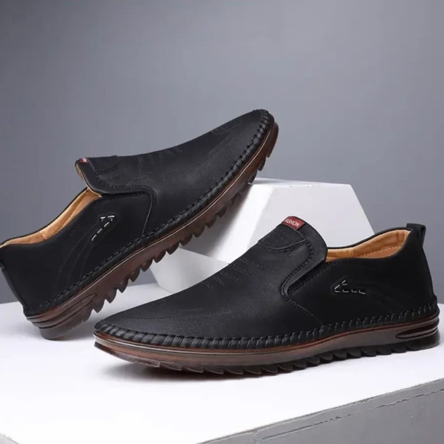 Happy™ PremiumLoafers – Heren Stijlvolle Premium Loafers Voor De Hele Dag Comfortabel
