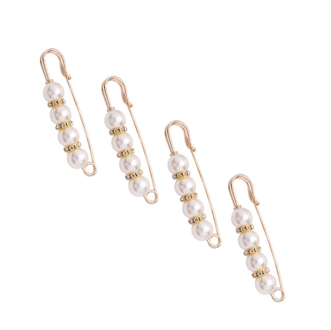 Jewelance™ BroochPin 1+1 GRATIS: Elegant Stijlvol Parel Veiligheid Speld Broches Set