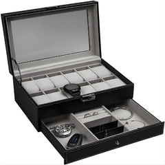 WatchVault - Stijlvolle Beschermende Horloge Vault En Organizer