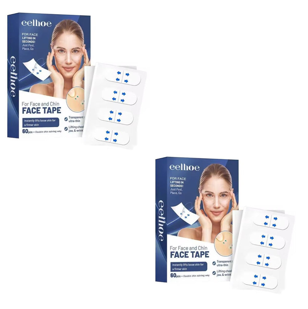 LiftTape 60+60 GRATIS: Gezicht En Kin Liftende En Verstevigende Tape