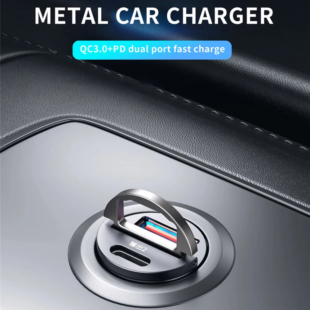 CarAdapter 1+1 GRATIS: Mini Universeel Opladen Auto Aanpassen