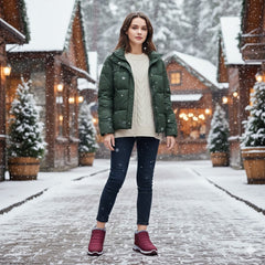 Happy™ WinterBoots:   Heren En Vrouwen Gemakkelijk Uitglijden-Op Fleece Gevoerd Winter Laarzen