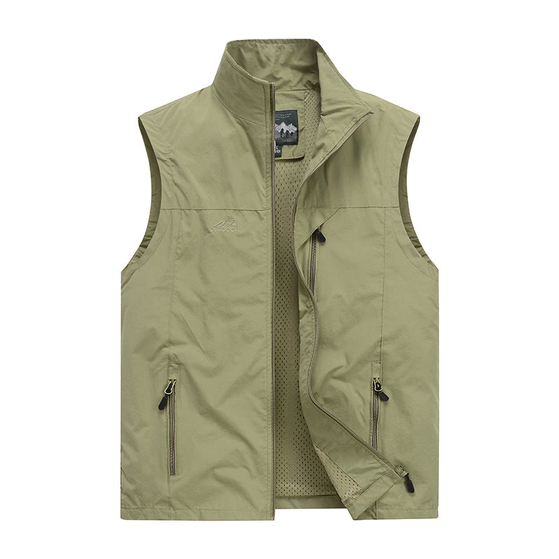 Icone™ CasualVest: Comfortabele Casual Stijl Veelzijdig Outdoor Vest