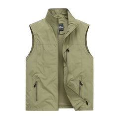 Icone™ CasualVest: Comfortabele Casual Stijl Veelzijdig Outdoor Vest