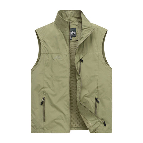 Icone™ CasualVest: Comfortabele Casual Stijl Veelzijdig Outdoor Vest