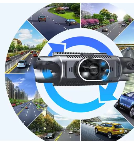 CarRecorder - Hoge Definitie 4 Camerahoeken Wifi-Auto-Recorder