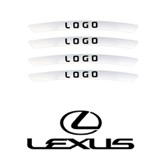 WheelDecals 1+1 GRATIS - Eenvoudig Toepasbare Wielstickers Auto Logo Velgen Stickers