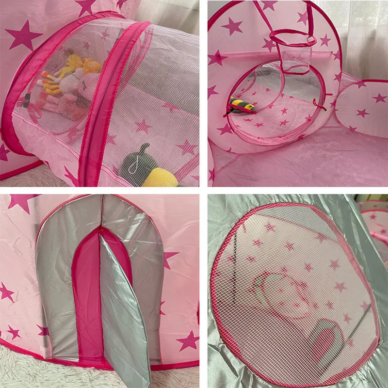 Kletshuts™ PlayhouseTent: Ruimte Thema Kindertunnel Speeltent