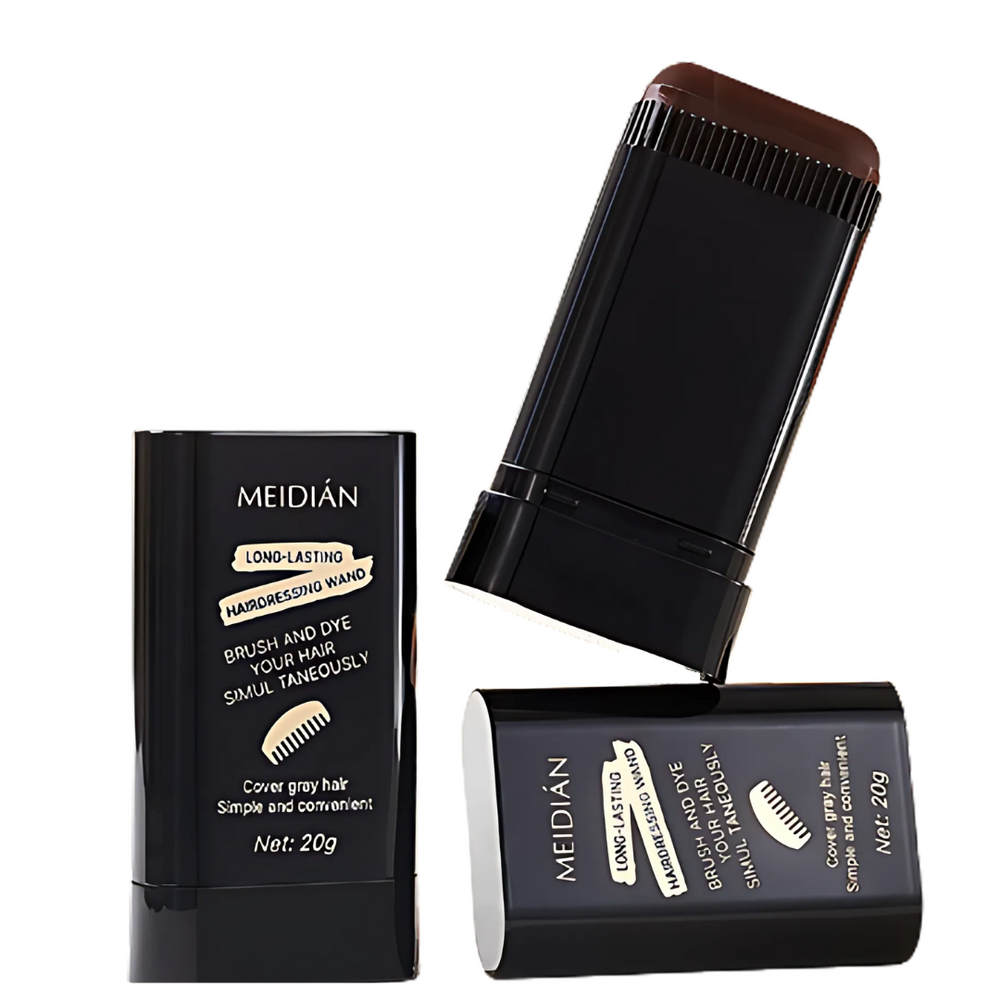 Rose® HairStick 1+1 GRATIS: 2 In 1 Direct Haar Kleur En Kam Twist Stick